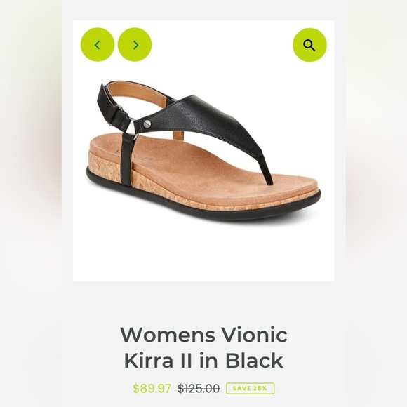 Vionic Kirra Il Wedge Sandal - Picture 11 of 12